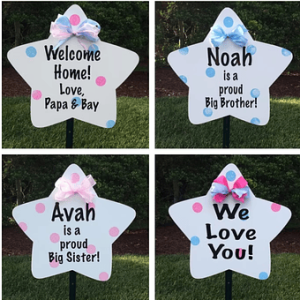 Sibling and Grandparent Rental Signs